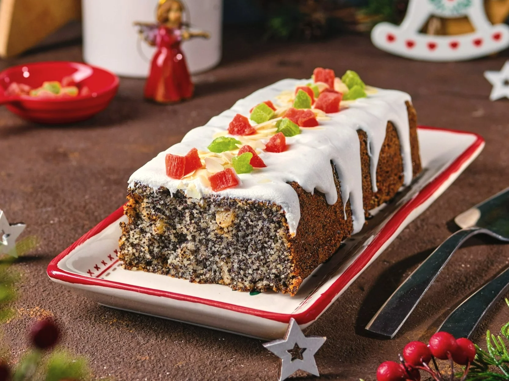 Makowiec bez zawijania (inaczej japoński)