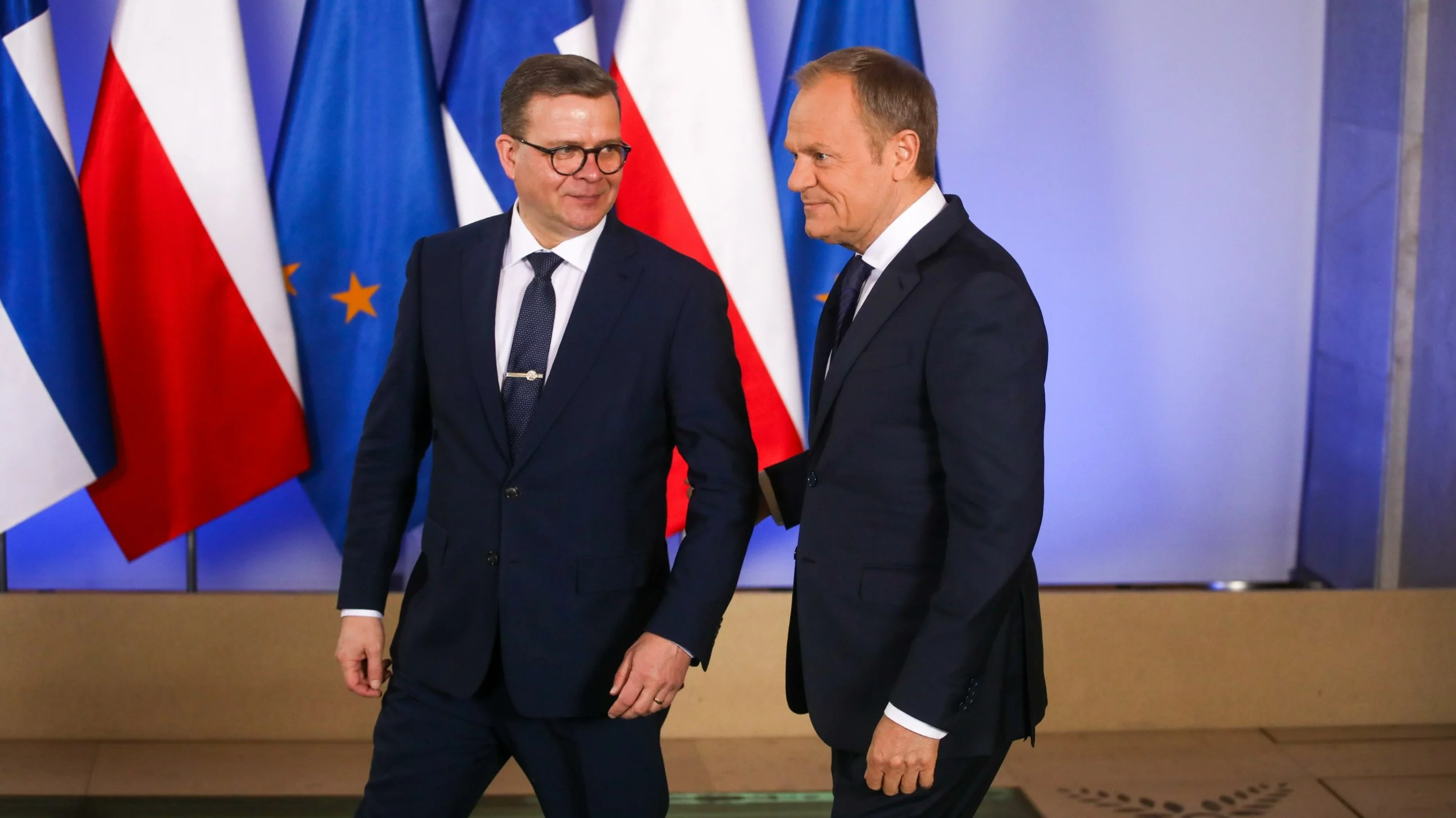 Petteri Orpo i Donald Tusk