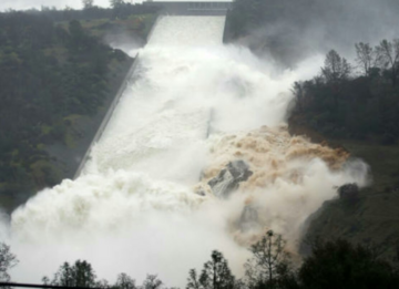 Zapora na jeziorze Oroville