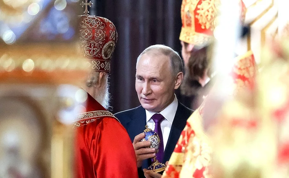 Władimir Putin i patriarcha Cyryl