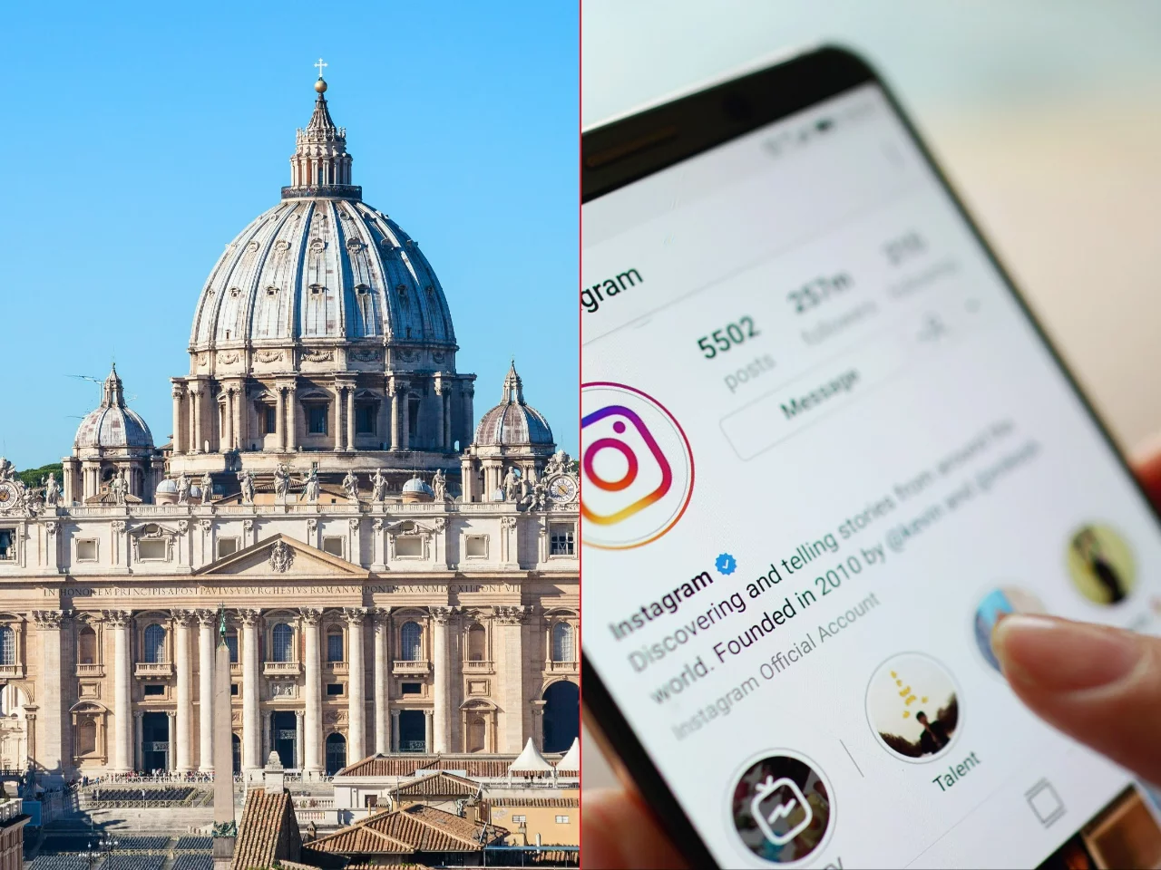 Watykan i Instagram