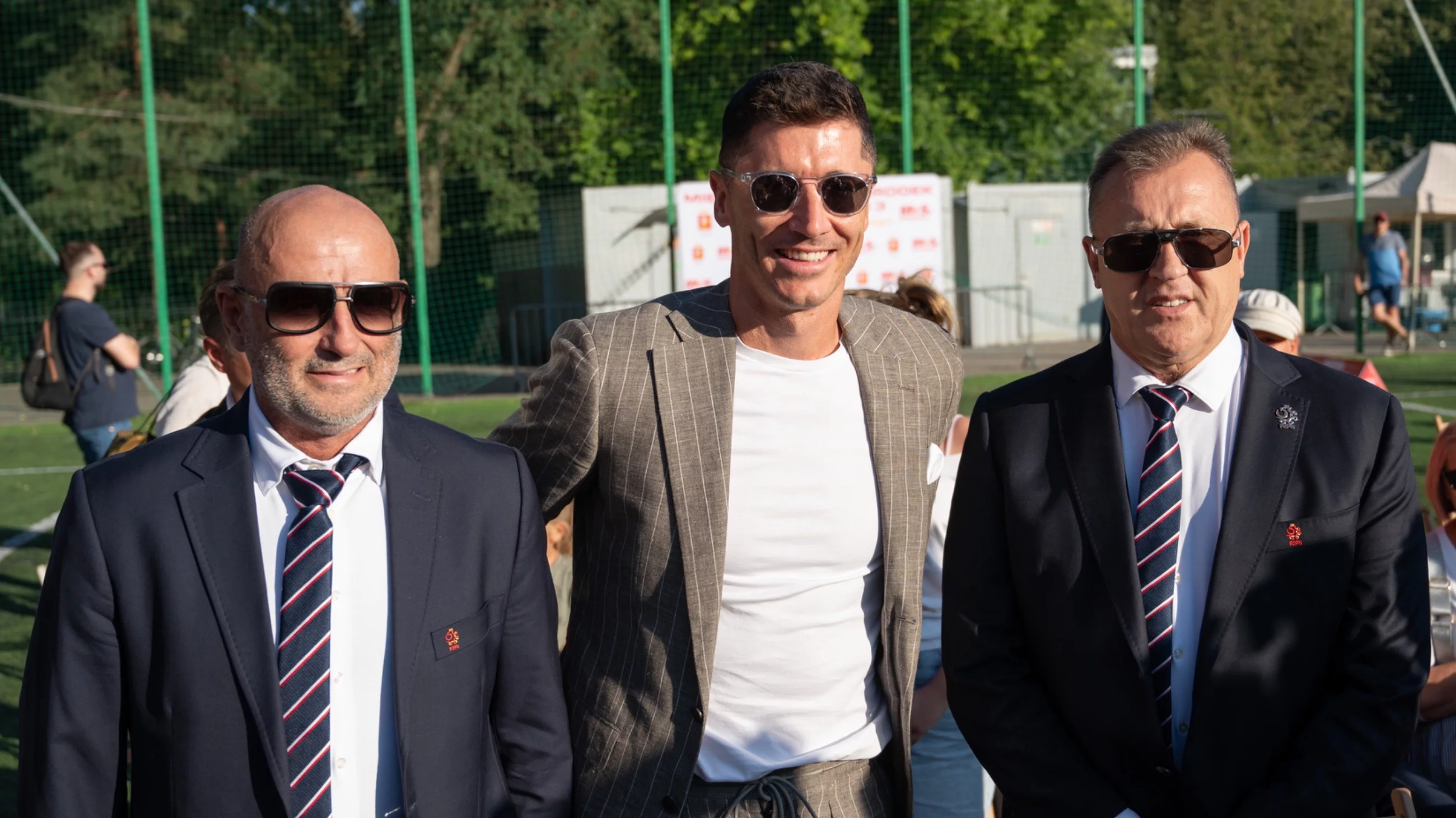 Michał Probierz, Robert Lewandowski, Cezary Kulesza
