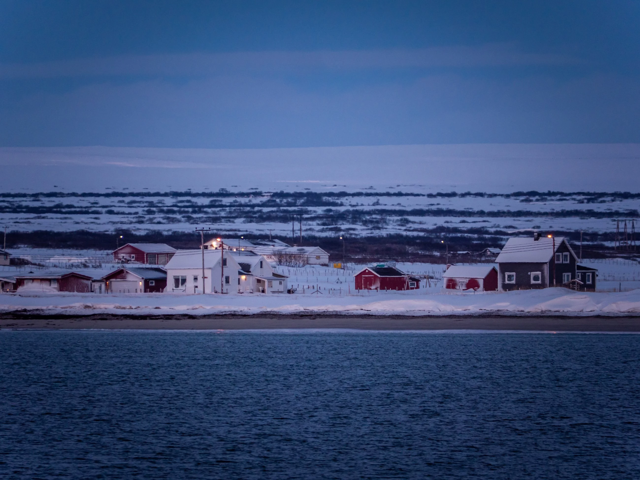 Miasto Vadsø w Norwegii