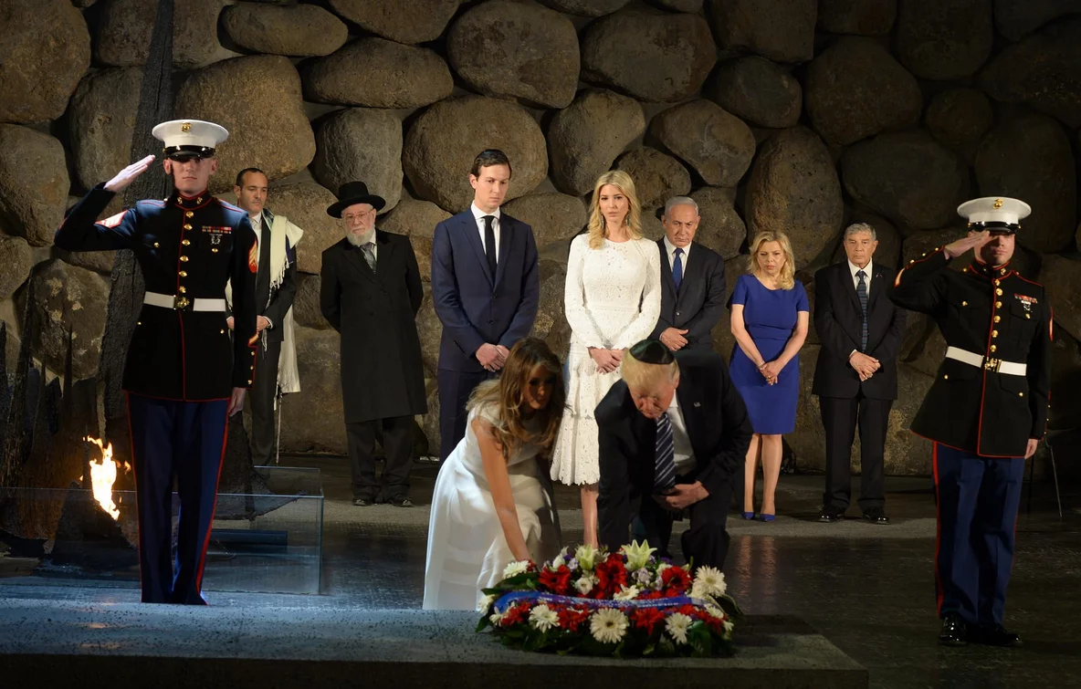 Prezydent Donald Trump w Yad Vashem