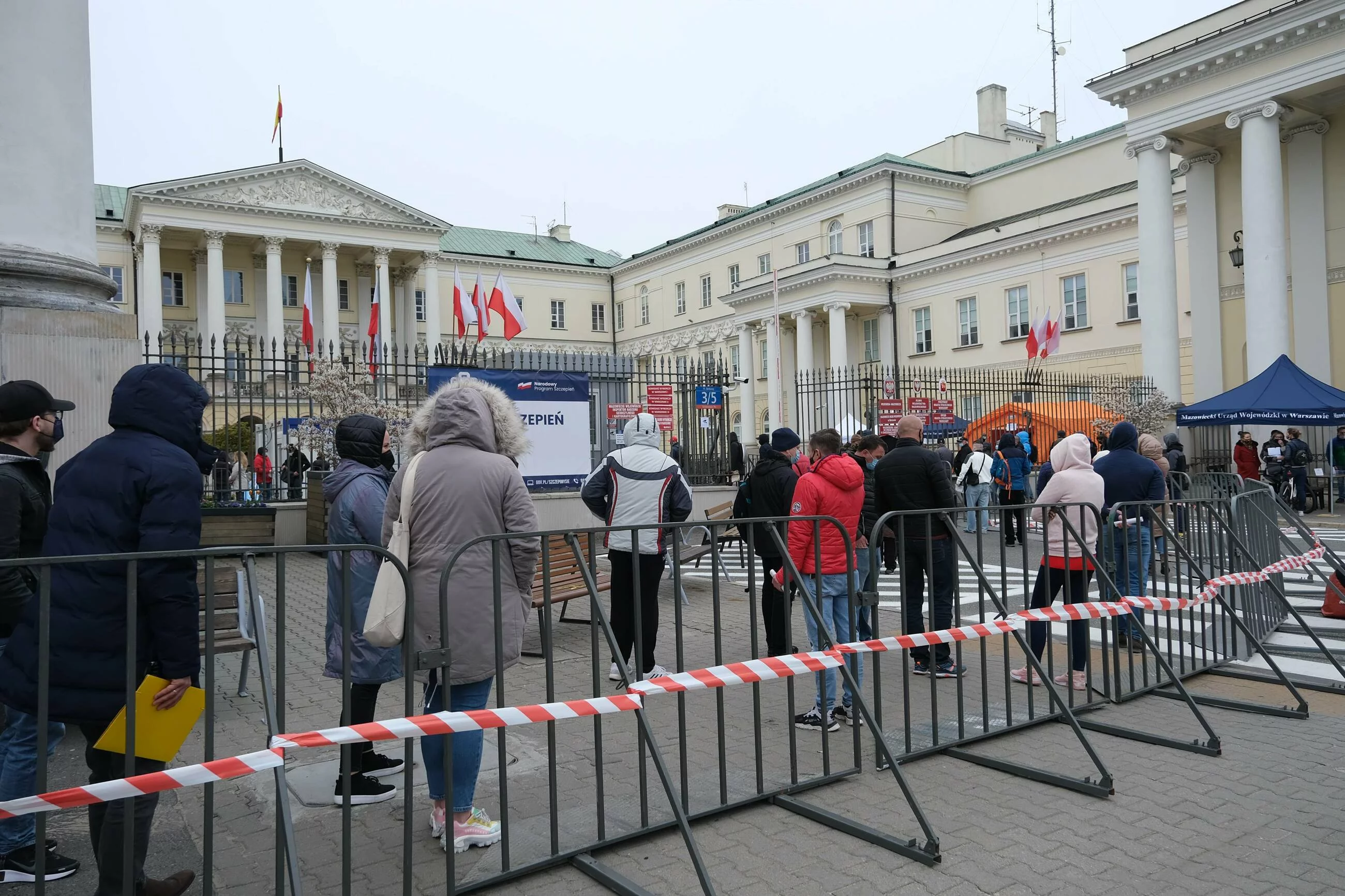 „Zaszczep się w majówkę” w Warszawie