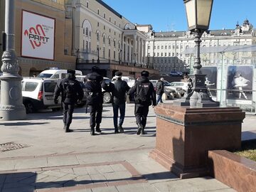 Zatrzymanie Aleksandra Gurjanowa w Moskwie