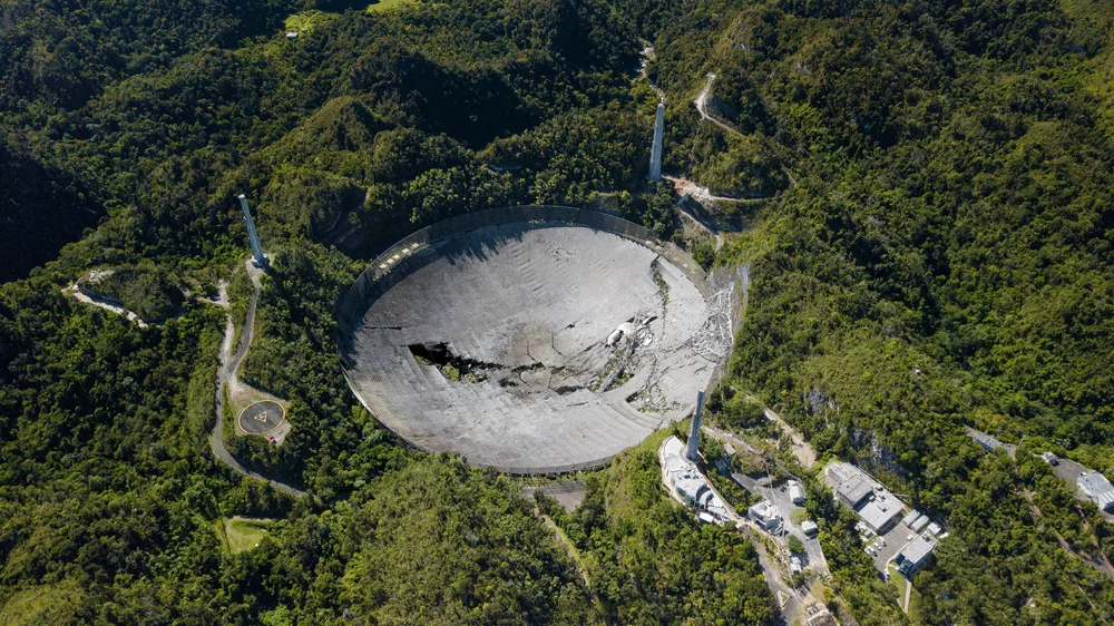 Radioteleskop w Arecibo