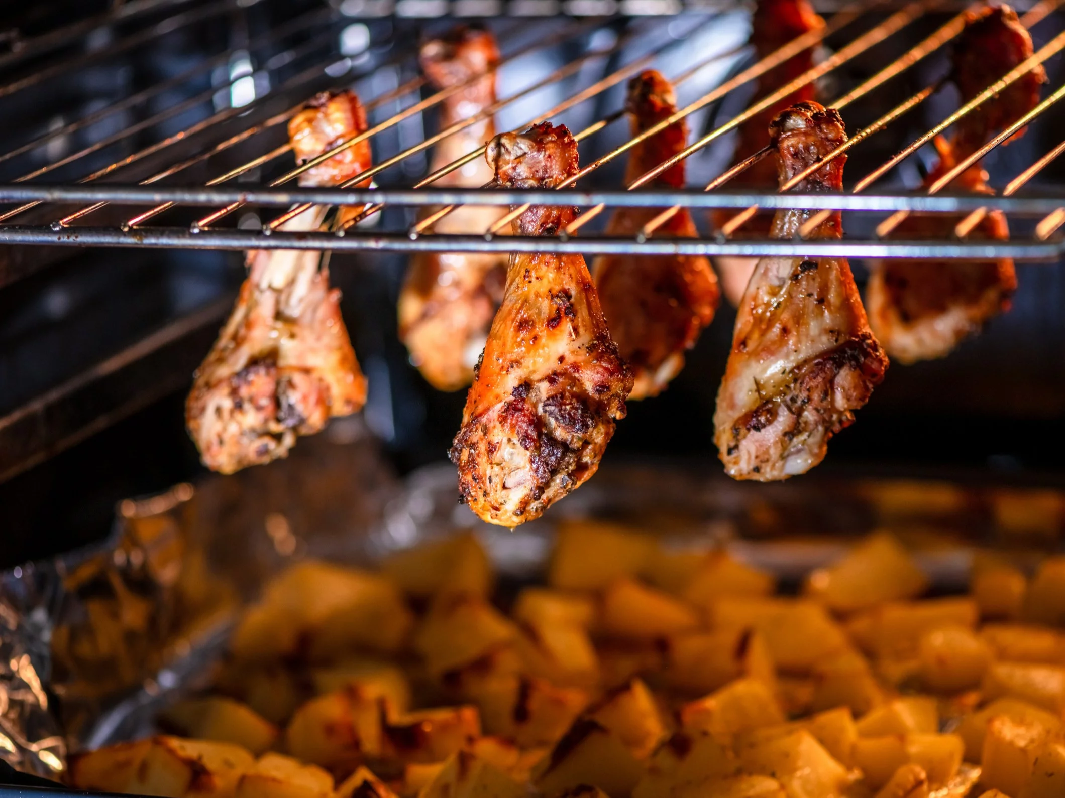 Kurczak pieczony z ziemniakami