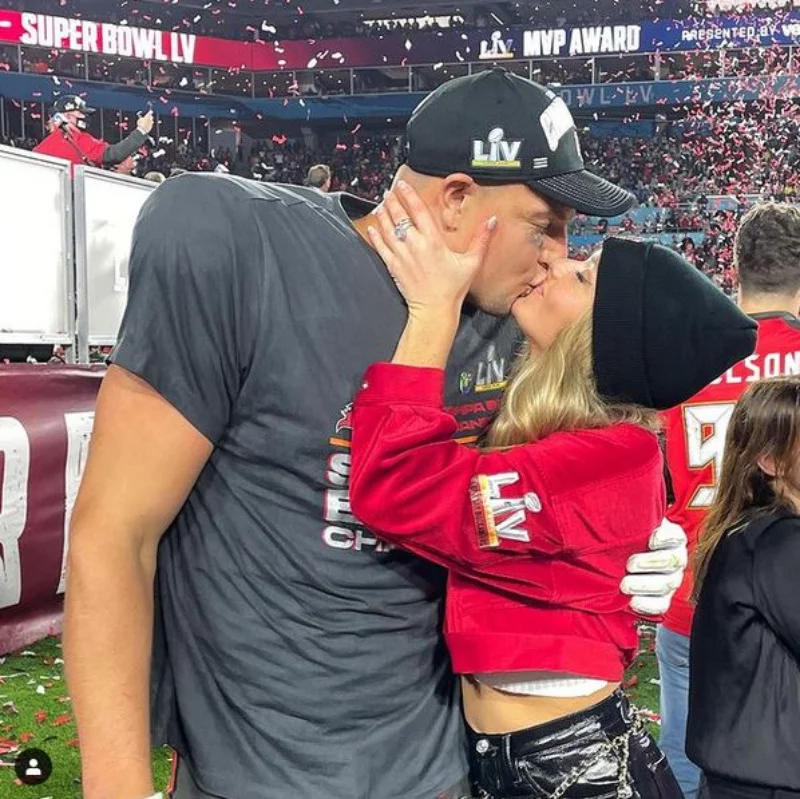 Camille Kostek i Rob Gronkowski