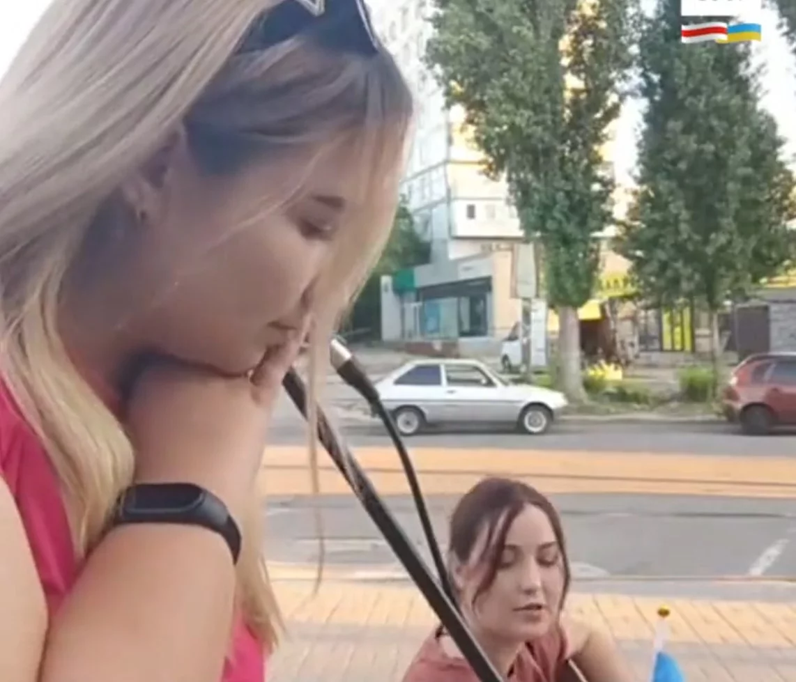 Screen z ostatniego koncertu Switłany i Kristiny