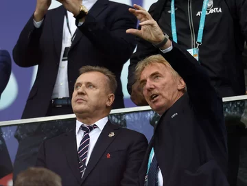 Zbigniew Boniek i Cezary Kulesza