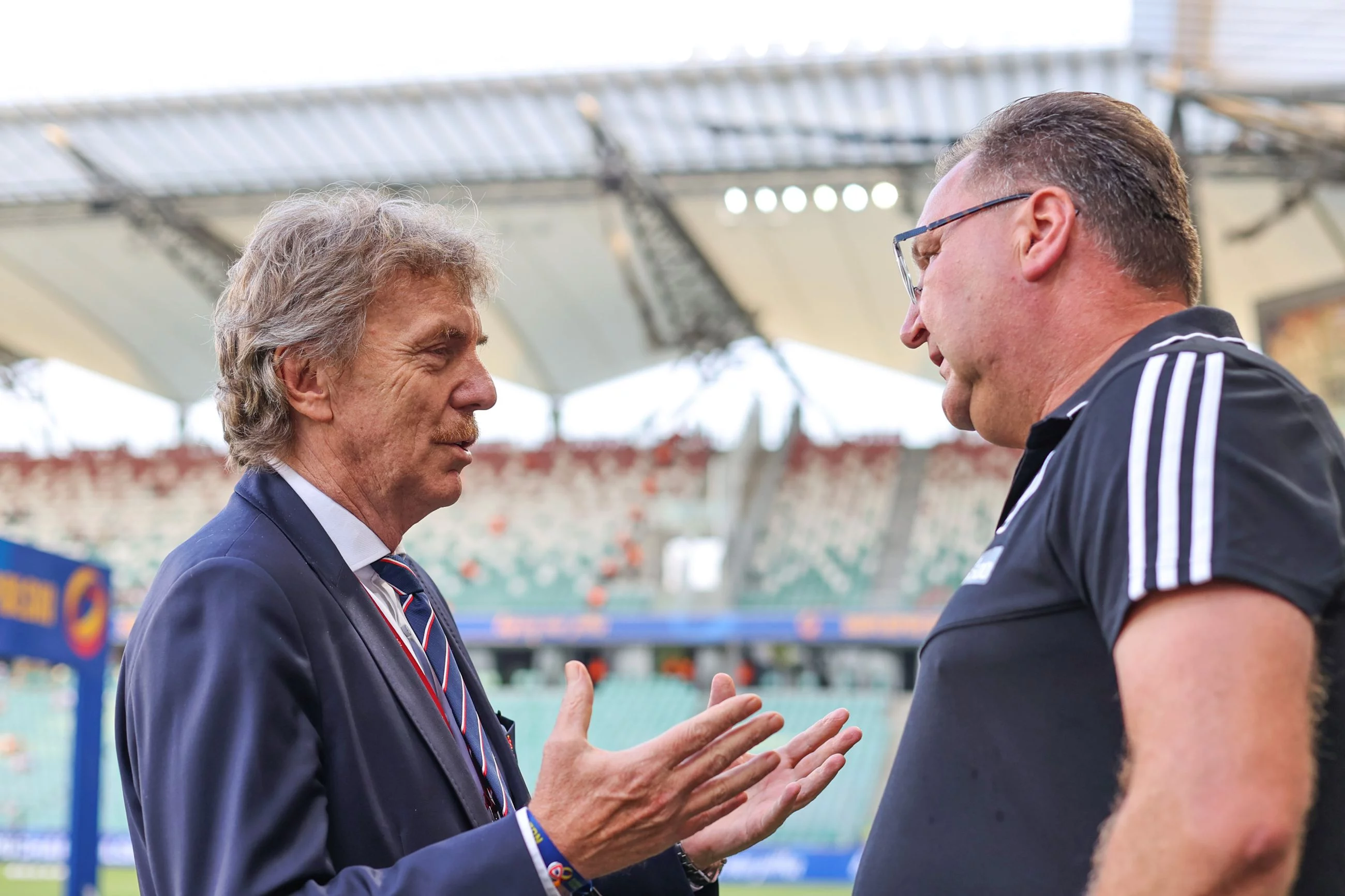 Zbigniew Boniek i Czesław Michniewicz