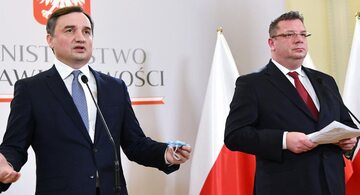 Zbigniew Ziobro i Michał Wójcik