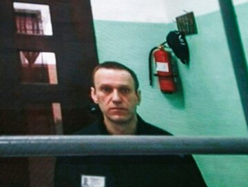 Zdalne przesłuchanie w sprawie prawa Nawalnego do korespondencji w więzieniu przed Rosyjskim Sądem Najwyższym w Moskwie, Rosja, 22 czerwca 2023 r.