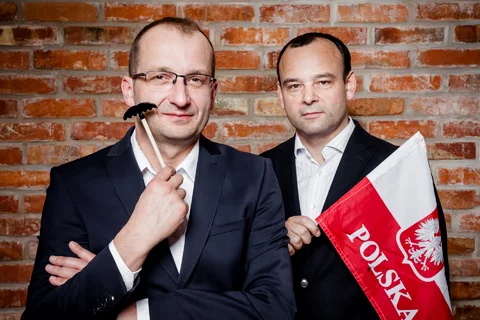 Robert Górski i Mariusz Cieślik (fot. Arek Markowicz)