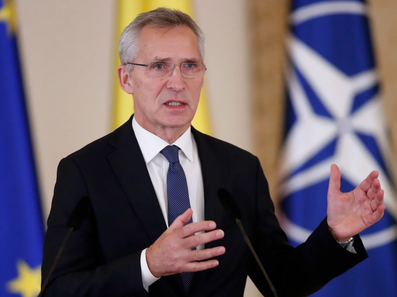 Sekretarz generalny NATO Jens Stoltenberg