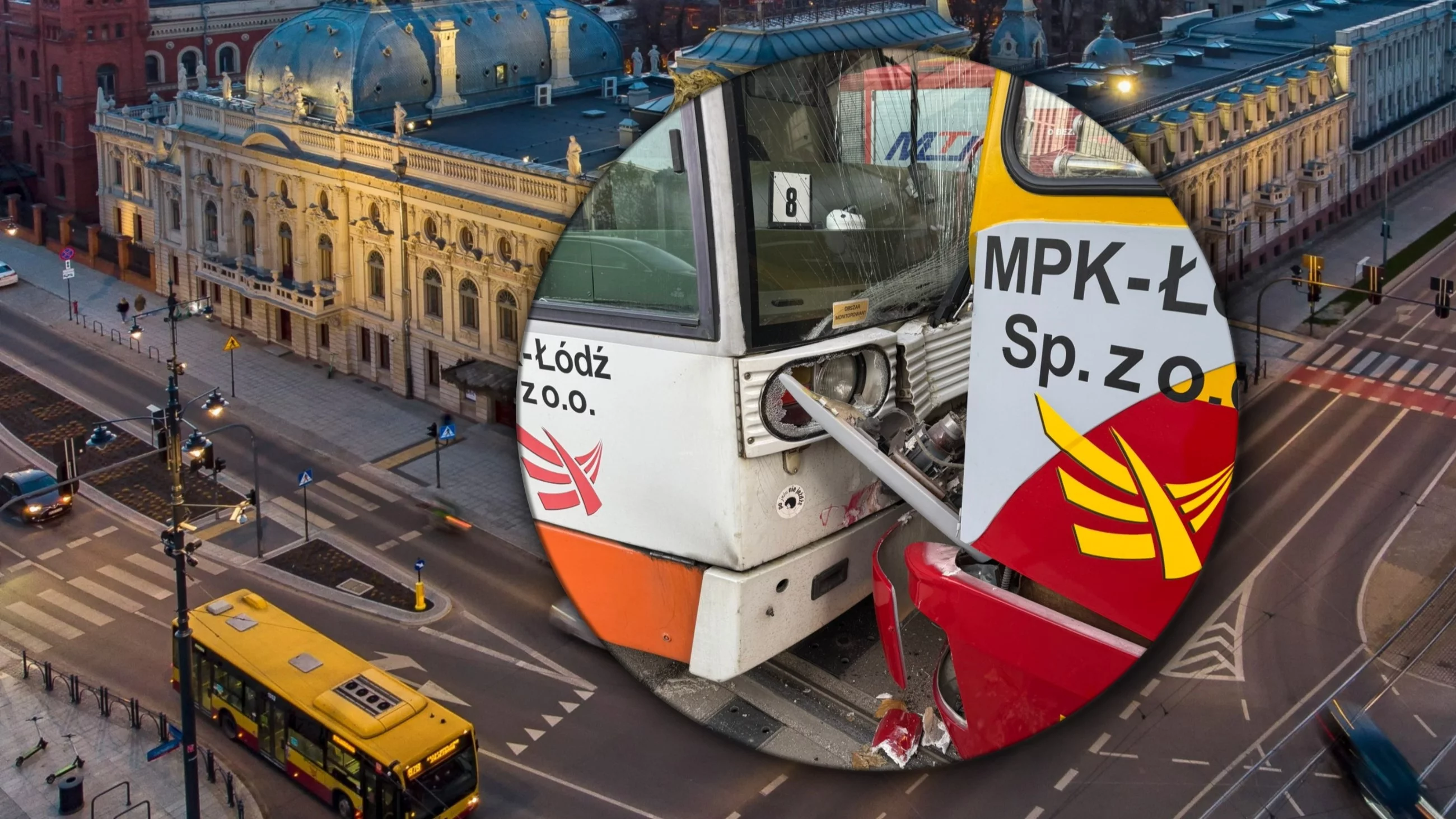 Wypadek tramwajów w Łodzi, zdjęcie ilustracyjne