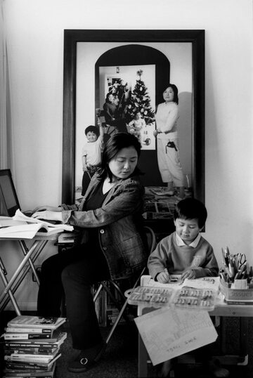 Zdjęcia przedstawiające rodzicielstwo autorstwa Annie Wang