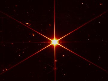 Zdjęcie gwiazdy oddalonej o 20 tysięcy lat świetlnych z teleskopu Webba