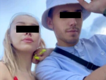 Zdjęcie małżeństwa Bykowskich w rosyjskich mediach społecznościowych