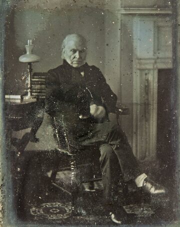 Zdjęcie Quincy'ego Adamsa z 1843 roku