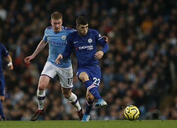 Zdjęcie z meczu Manchesteru City vs Chelsea