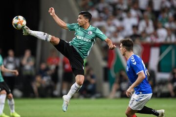 Zdjęcie z pierwszego meczu Legia - Szachtar