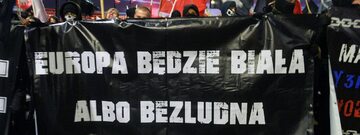 Zdjęcie z warszawskiego Marszu Niepodległości (11.11.2017 r.)