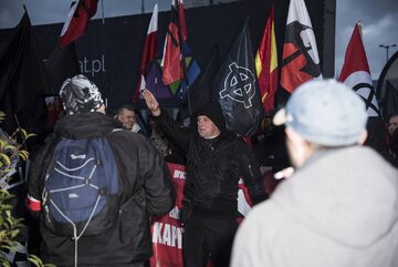 Zdjęcie z warszawskiego Marszu Niepodległości (11.11.2017 r.)