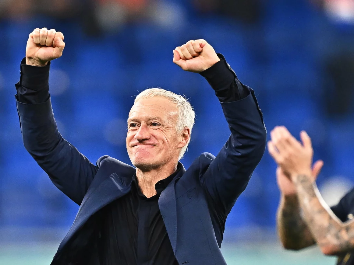 Trener reprezentacji Francji Didier Deschamps