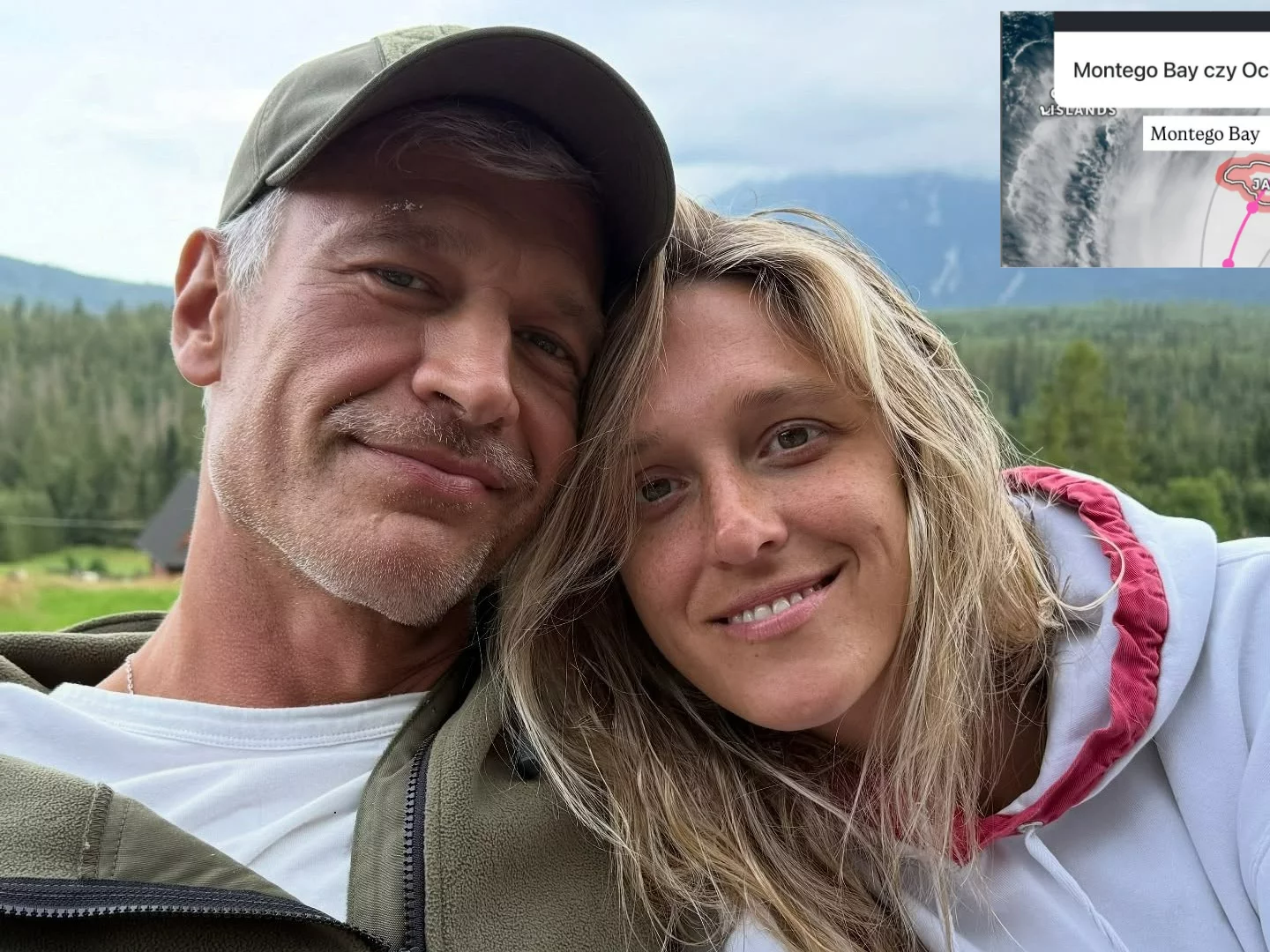 Michał Żebrowski i Aleksandra Żebrowska