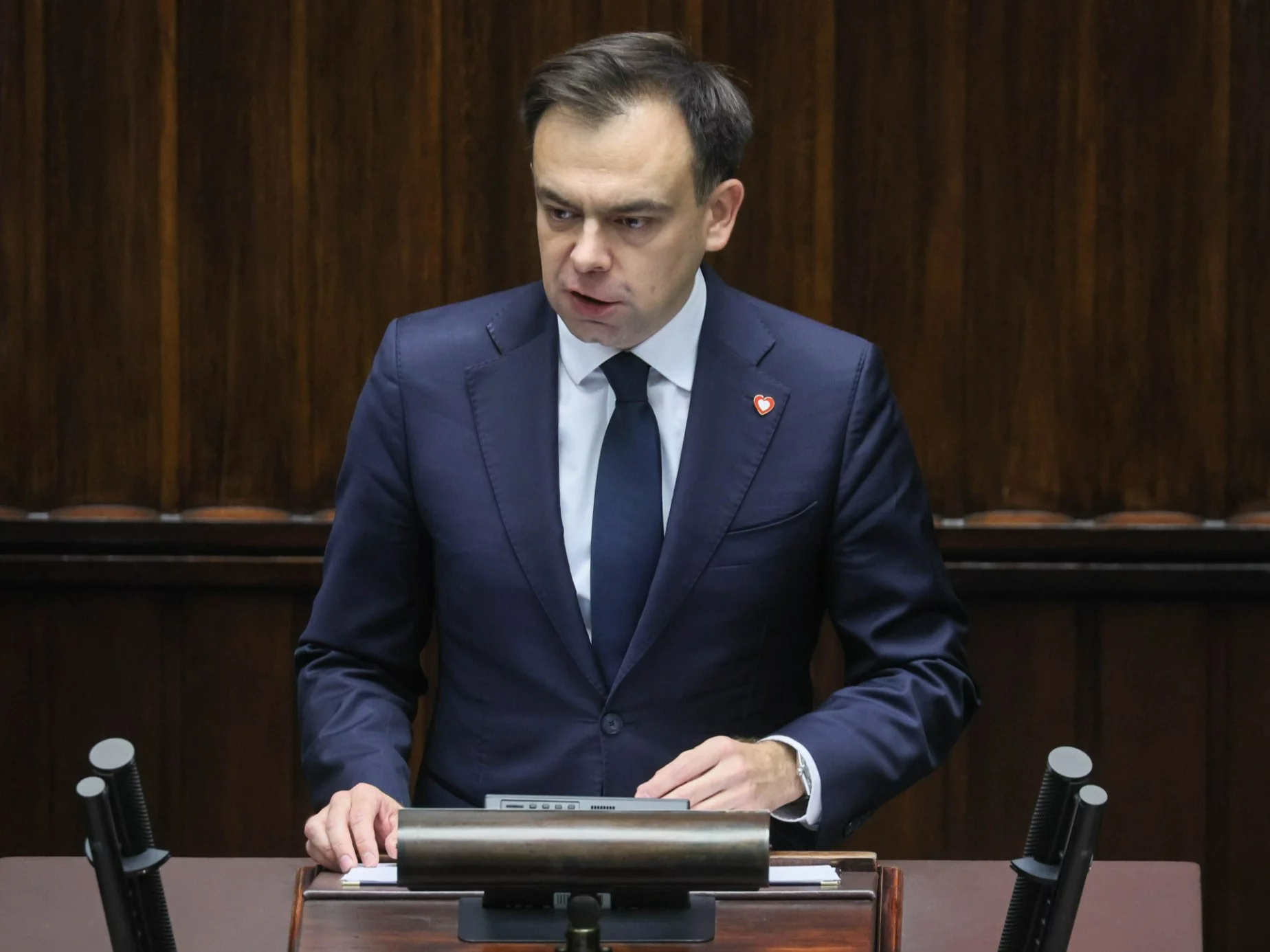 Andrzej Domański w Sejmie
