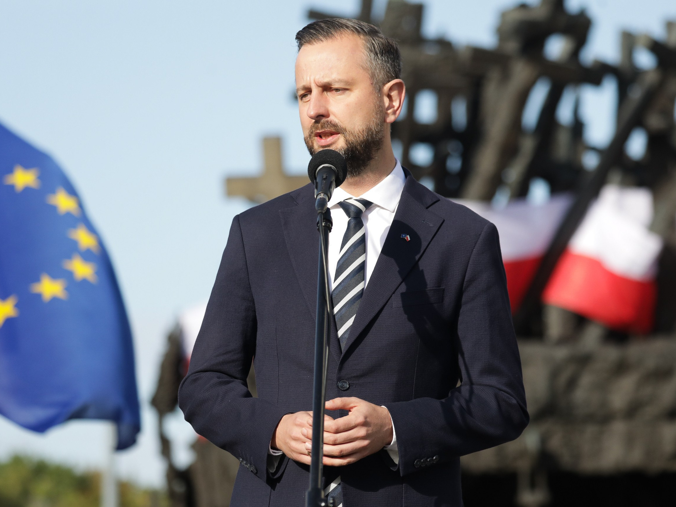 Zełenski stwierdził, że Polska nie obroni się w razie ataku. Wymowna reakcja szefa MON