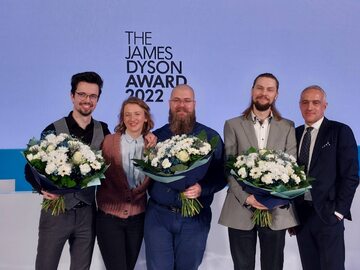 Zespół SmartHEAL – zwycięzcy Konkursu Jamesa Dysona