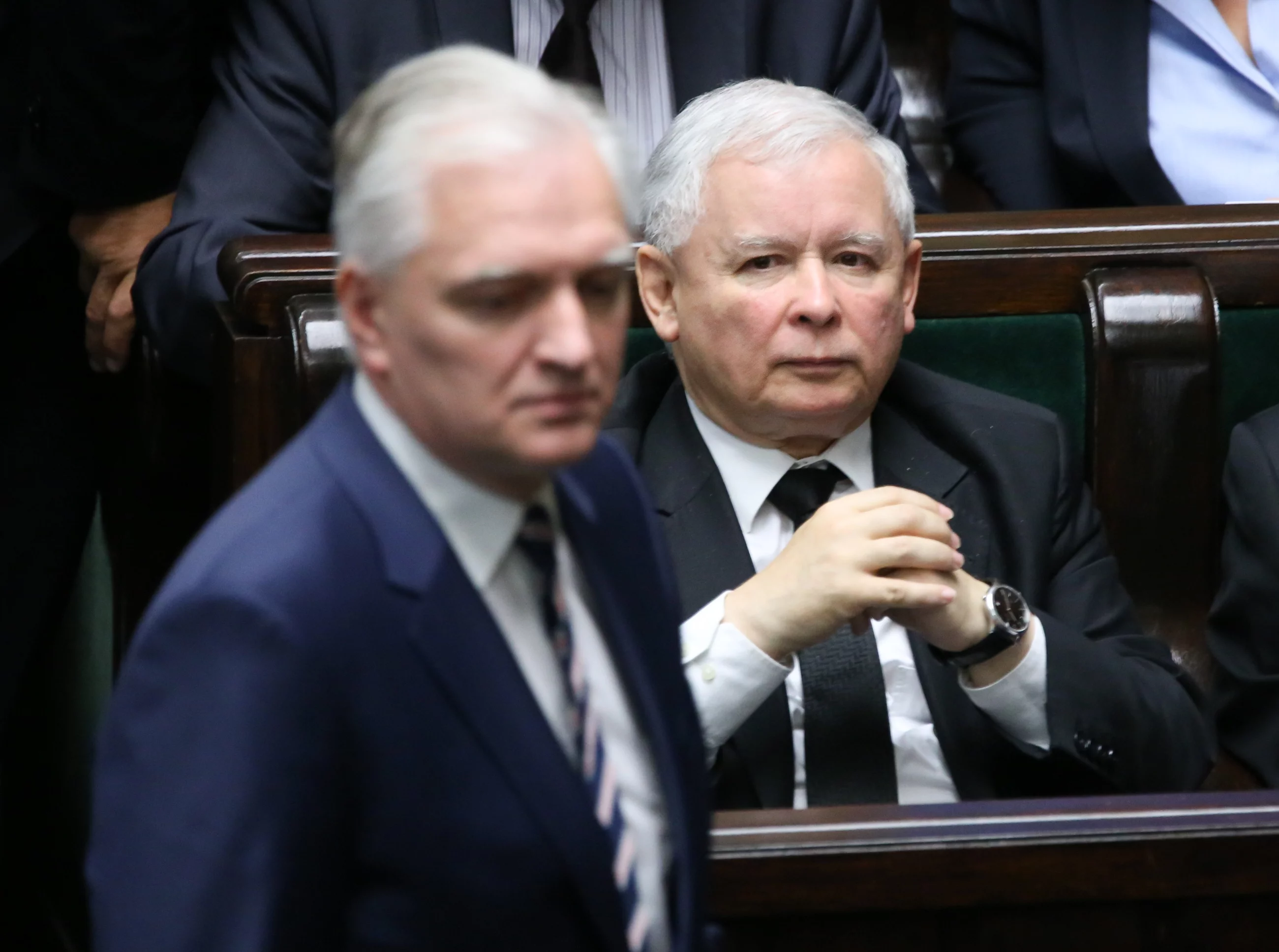 Jarosław Gowin i Jarosław Kaczyński