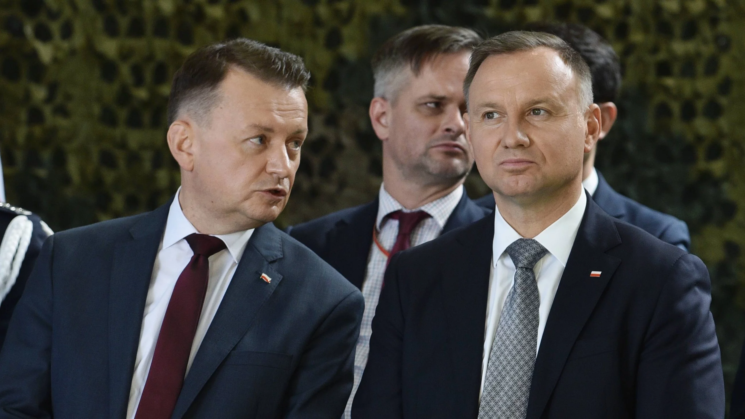 Mariusz Błaszczak i Andrzej Duda