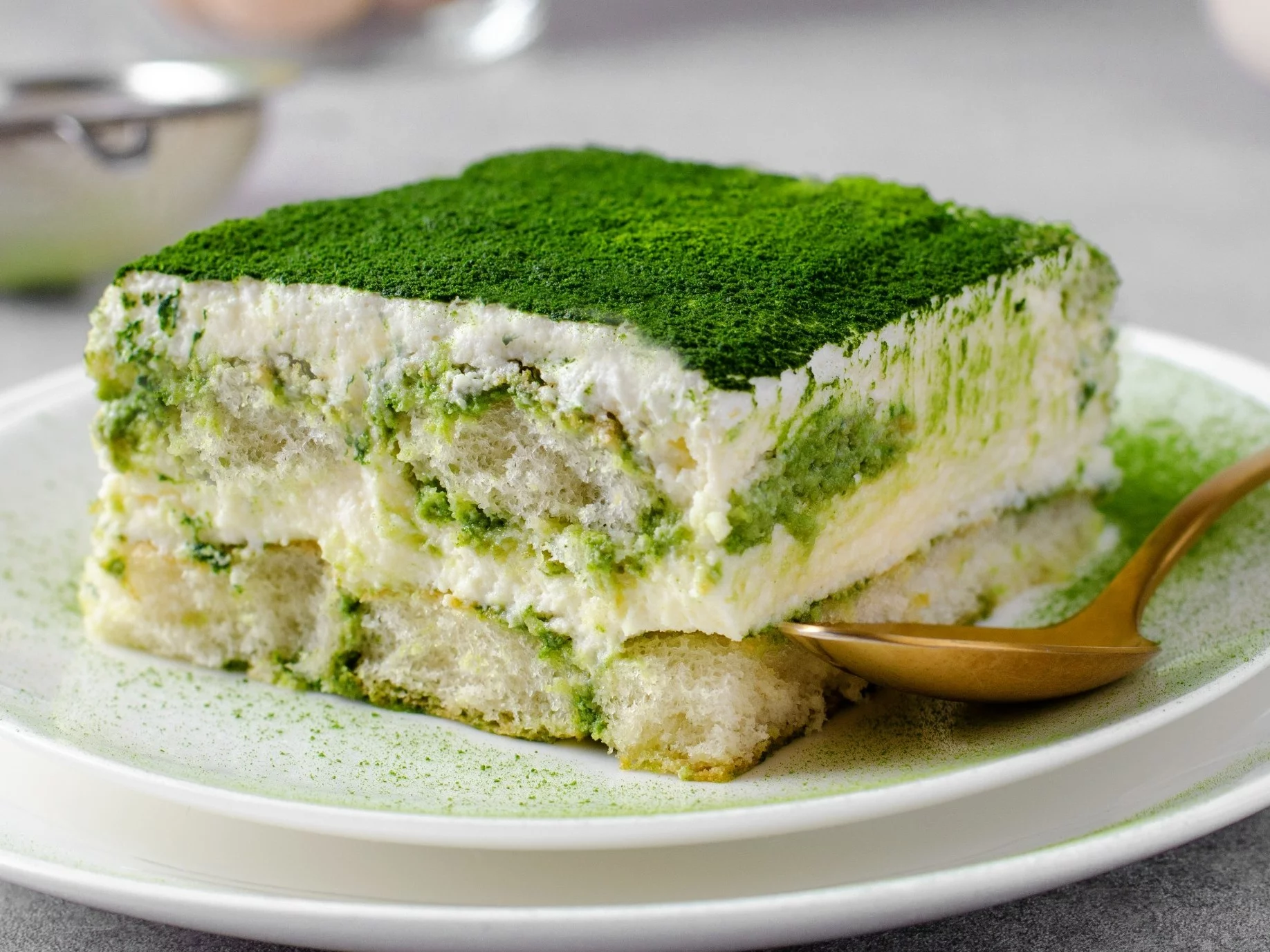 Matcha tiramisu