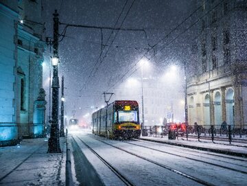 Zima w mieście, zdj. ilustracyjne