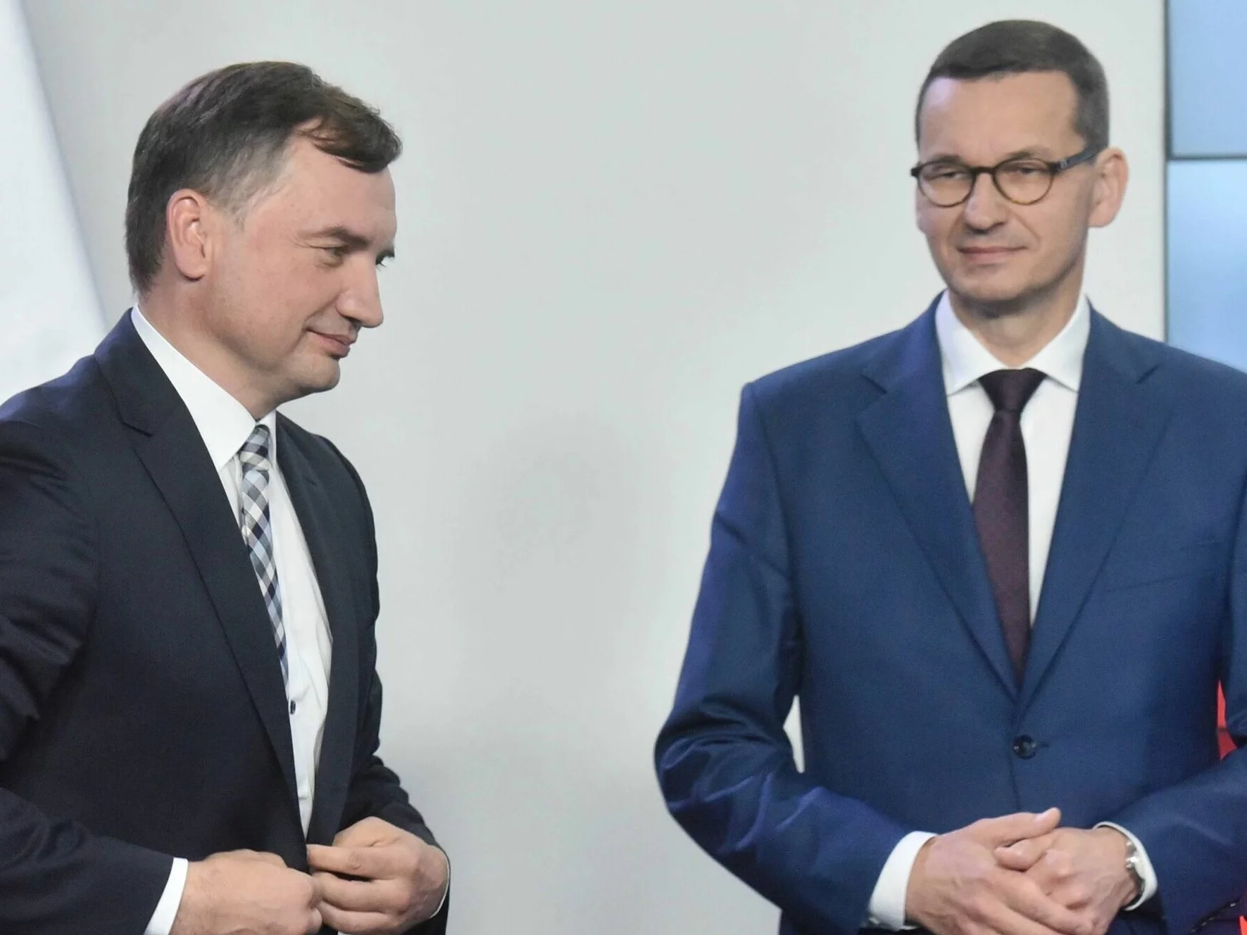 Zbigniew Ziobro i Mateusz Morawiecki