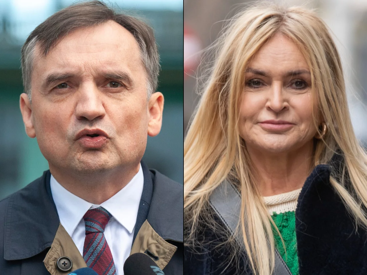Zbigniew Ziobro, Monika Olejnik