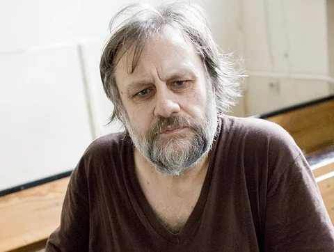 Slavoj Žižek, fot. WOJCIECH GRZEDZINSKI / Newspix.pl