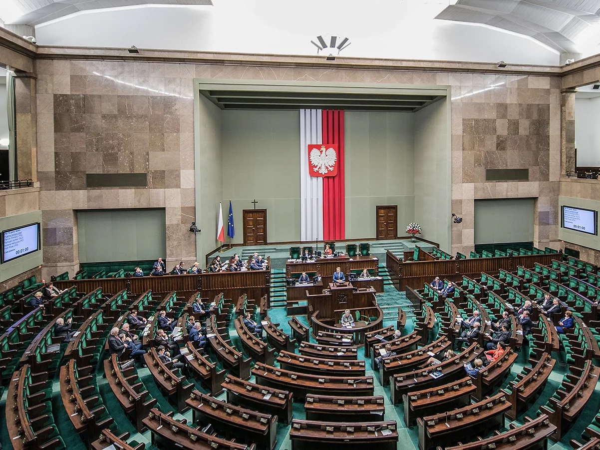 Sala Posiedzeń w Sejmie