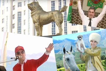 Złoty pies w Aszchabadzie i niektóre „występy” Berdimuhamedowa