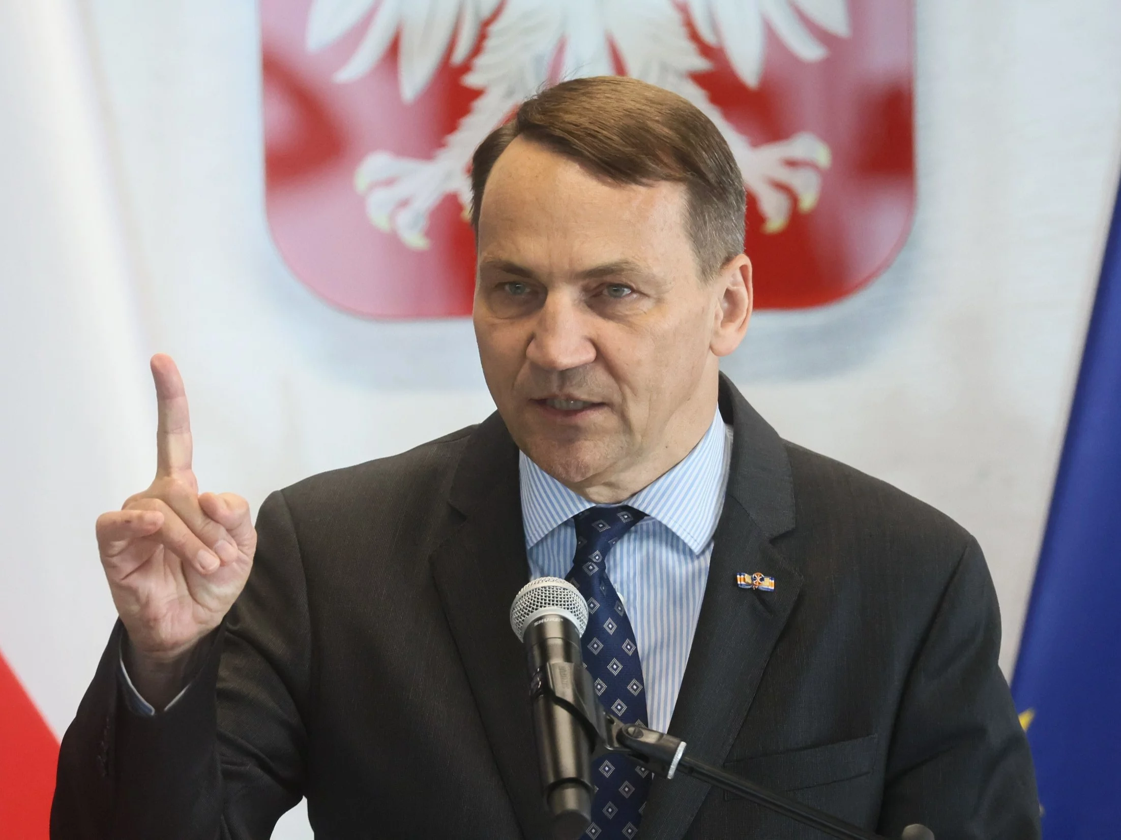 Minister spraw zagranicznych Radosław Sikorski