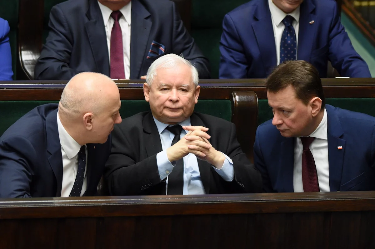 Jarosław Kaczyński w Sejmie