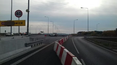 Utrudnienia na wiadukcie pod Łodzią