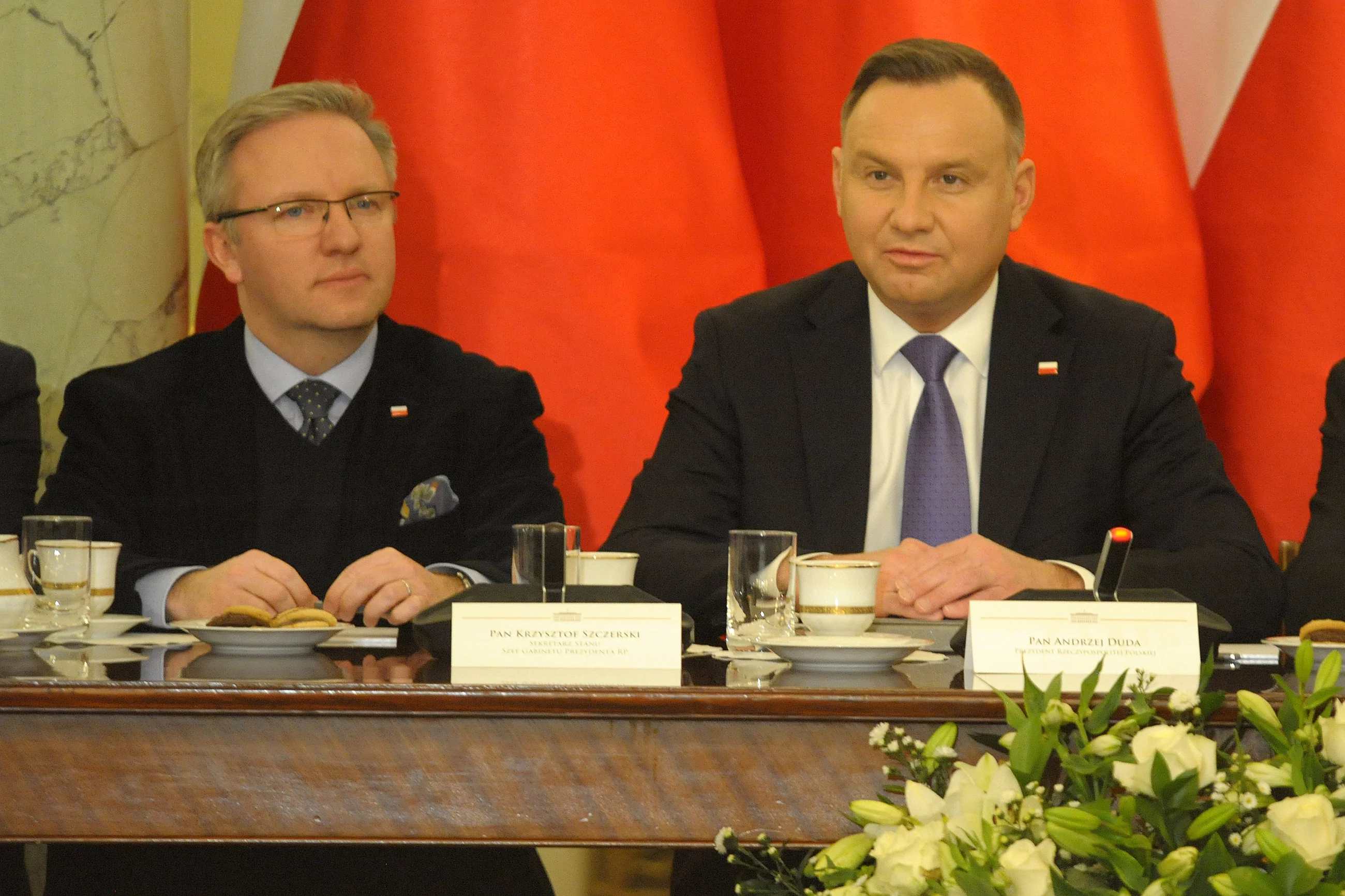 Krzysztof Szczerski i Andrzej Duda