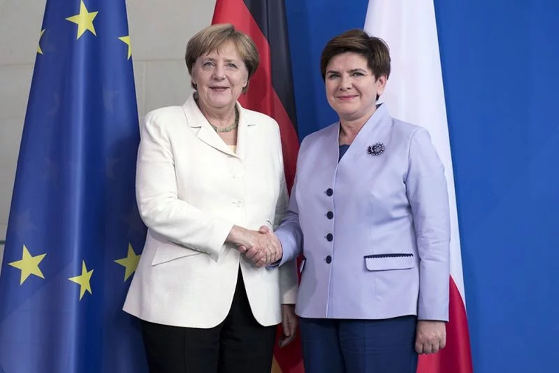 Angela Merkel i Beata Szydło