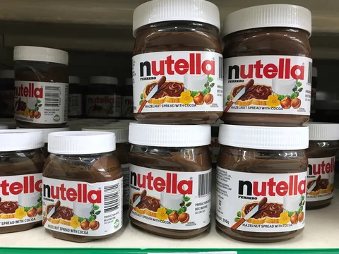 Olej palmowy jest jednym z głównych składników Nutelli