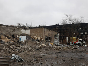 Zniszczenia w Mariupolu